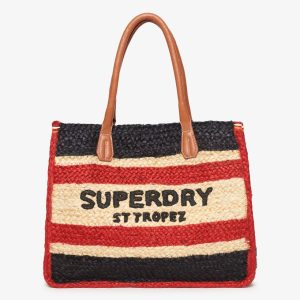 Raffia Luxe Tote Bag