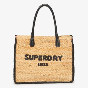 Raffia Luxe Tote Bag