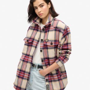 Borg Check Overshirt