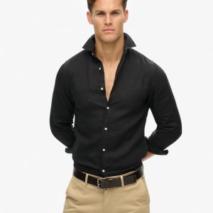 Casual Linen Long Sleeve Shirt