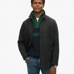 Merchant Textured Overshirt