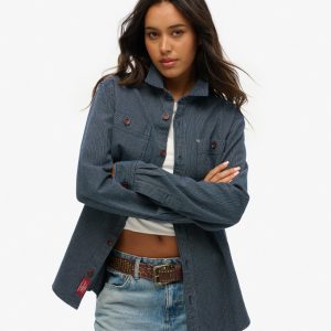 The Merchant Store - Oversized Denim Overshirt