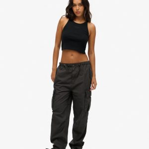 Oversized Baggy Parachute Pants