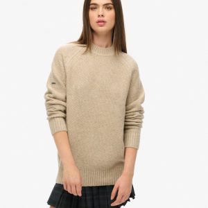 Oversized Chunky Raglan Jumper