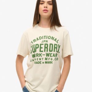 Oversized Machined Goods Workwear T-Shirt