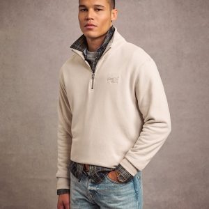 Essential Logo Half Zip Sweatshirt