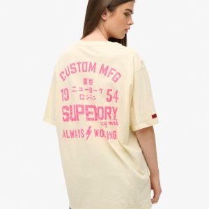 Oversized Lo-fi Punk Graphic T-Shirt