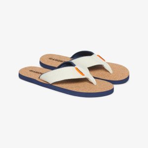 Cork Graphic Flip Flops