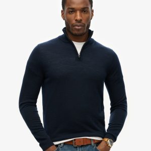 Merino Half Zip Jumper
