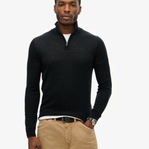 Merino Half Zip Jumper