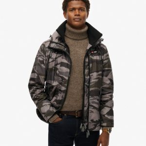 Hooded Mountain Windbreaker Jacket