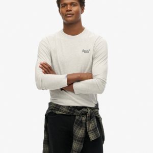 Organic Cotton Vintage Logo Embroidered Top