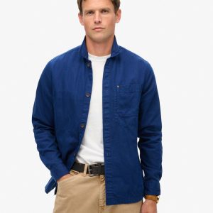 The Merchant Store - Linen Blend Overshirt