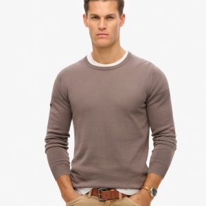 Essentials Lightweight Knit Crew Sweatshirt