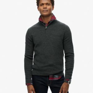 Merino Half Zip Jumper