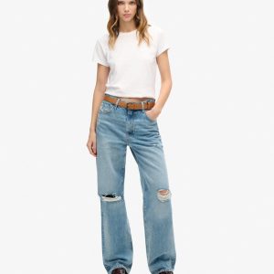 Organic Cotton Wide Leg Jeans