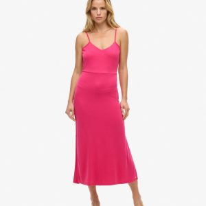 Jersey Open Back Dress