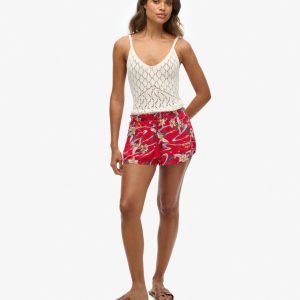 Vintage Beach Printed Shorts