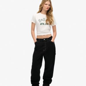 Contrast Carpenter Pants