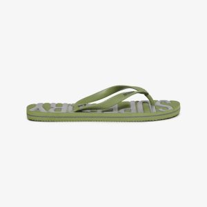 Vintage Vegan Flip Flops