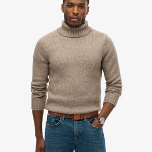 Brushed Roll Neck Jumper