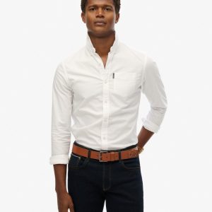 Essentials Long Sleeve Oxford Shirt