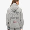 Athletic Essential Oversized Zip Hoodie