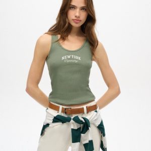 Athletic Essentials Graphic Vest Top