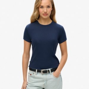 Athletic Essentials Logo Rib T-Shirt
