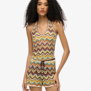 Zigzag Knit Shorts