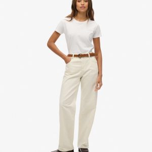 Mid Rise Wide Leg Jeans