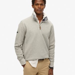 Core Pique Half Zip Sweatshirt