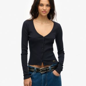 Essential Button Long Sleeve Top