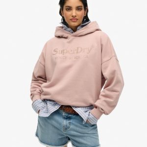 Venue Metallic Relaxed Hoodie
