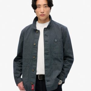The Merchant Store - Stripe Worker Jacket