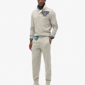 Essential Logo Half Brushed Joggers