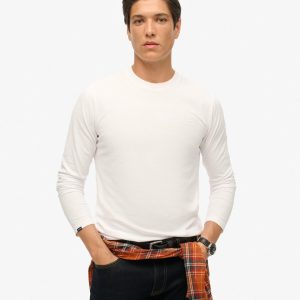 Organic Cotton Vintage Logo Embroidered Top