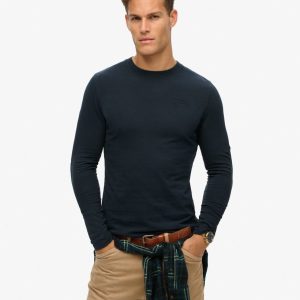 Organic Cotton Vintage Logo Embroidered Top