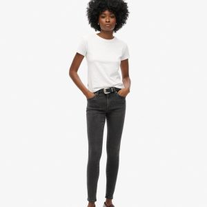 Organic Cotton Vintage Mid Rise Skinny Jeans