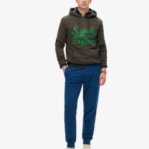 Essential Logo Half Brushed Joggers