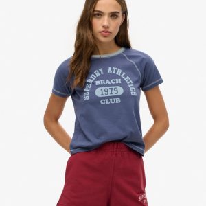 Athletic Raglan Graphic T-Shirt