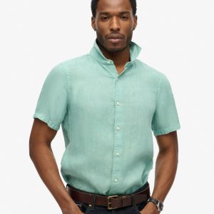 SD Embroidered Vacation Linen Shirt