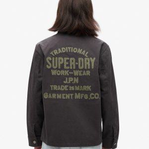 Embroidered Chore Jacket