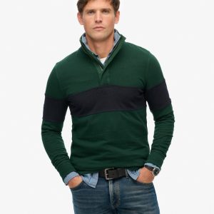 Classic Rugby Half Zip Top