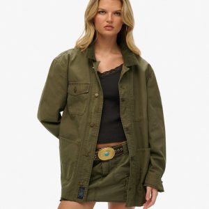 The Merchant Store - Oversized Cotton Work Jacket