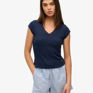 Essential Lace Trim Top