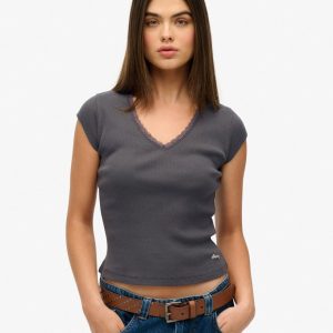 Essential Lace Trim Top