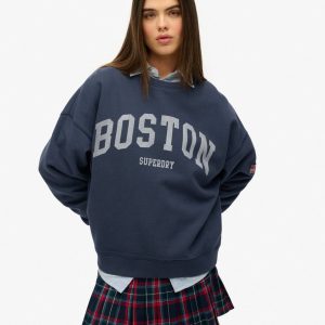 Athletic Essentials Oversized Crew Sweatshirt