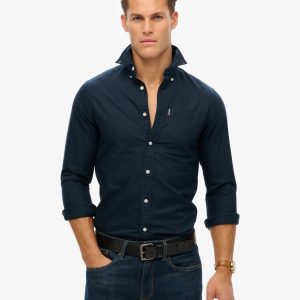 Essentials Long Sleeve Oxford Shirt