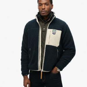 Vintage Retro Full Zip Fleece